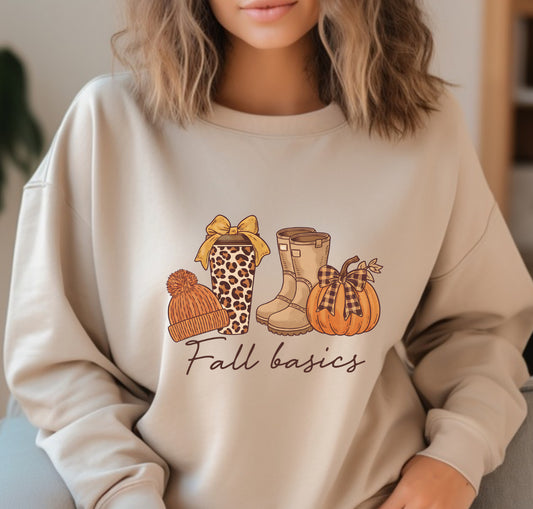 Fall basics sweatshirt