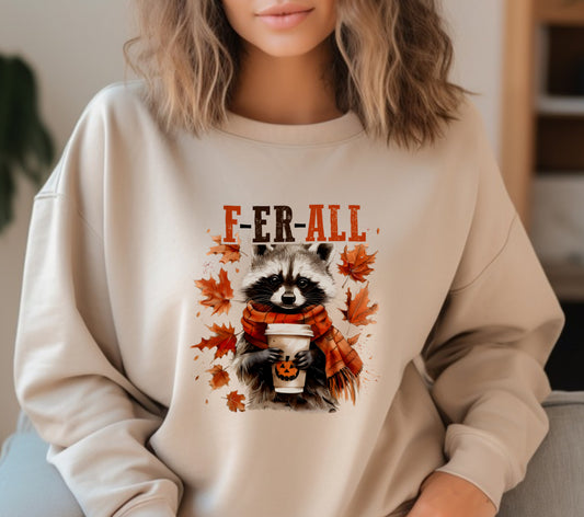 Feral coffee fall sweatshirt