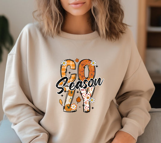 Fall cozy season sweatshirt