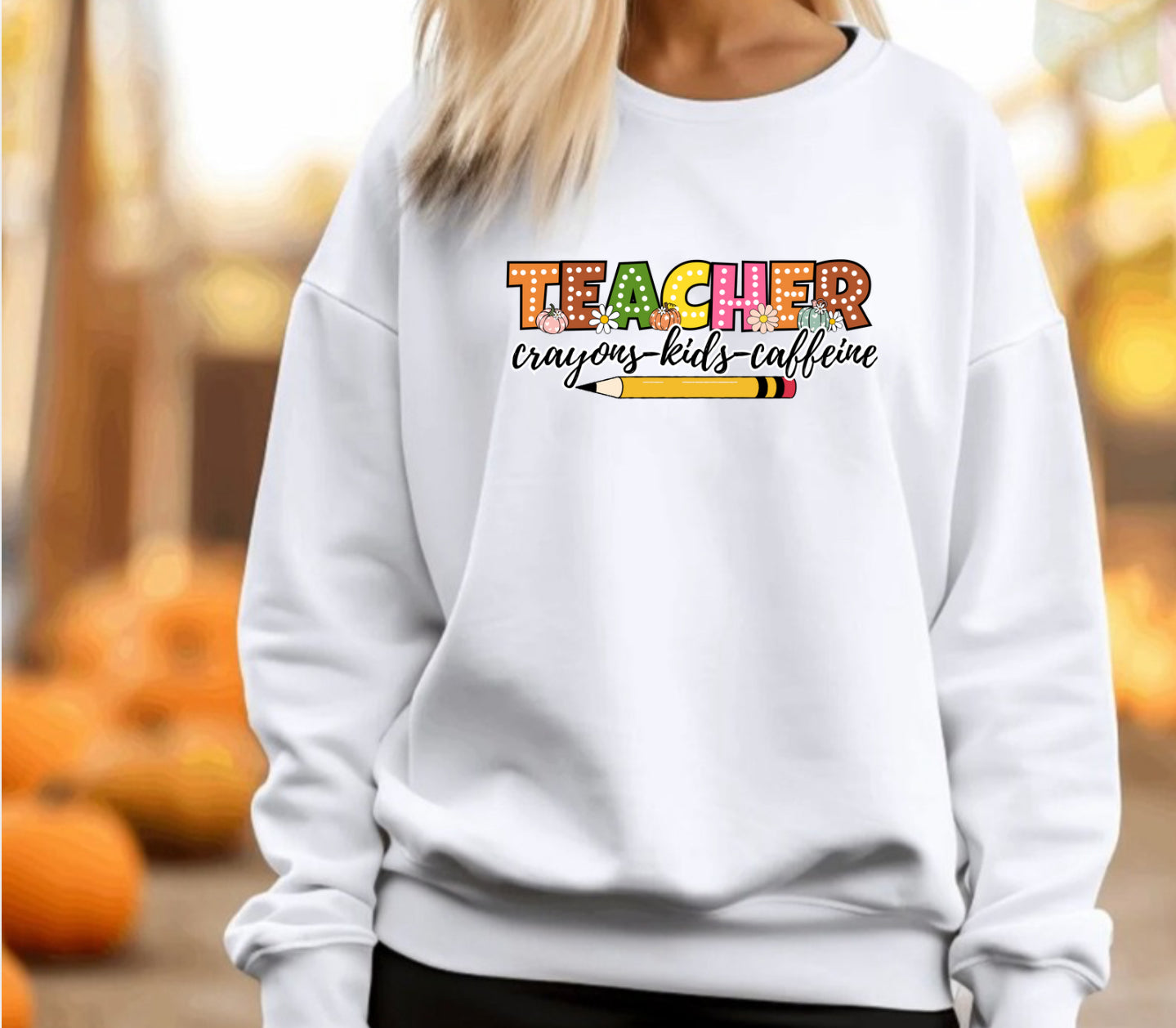 Teacher fall sweatshirt