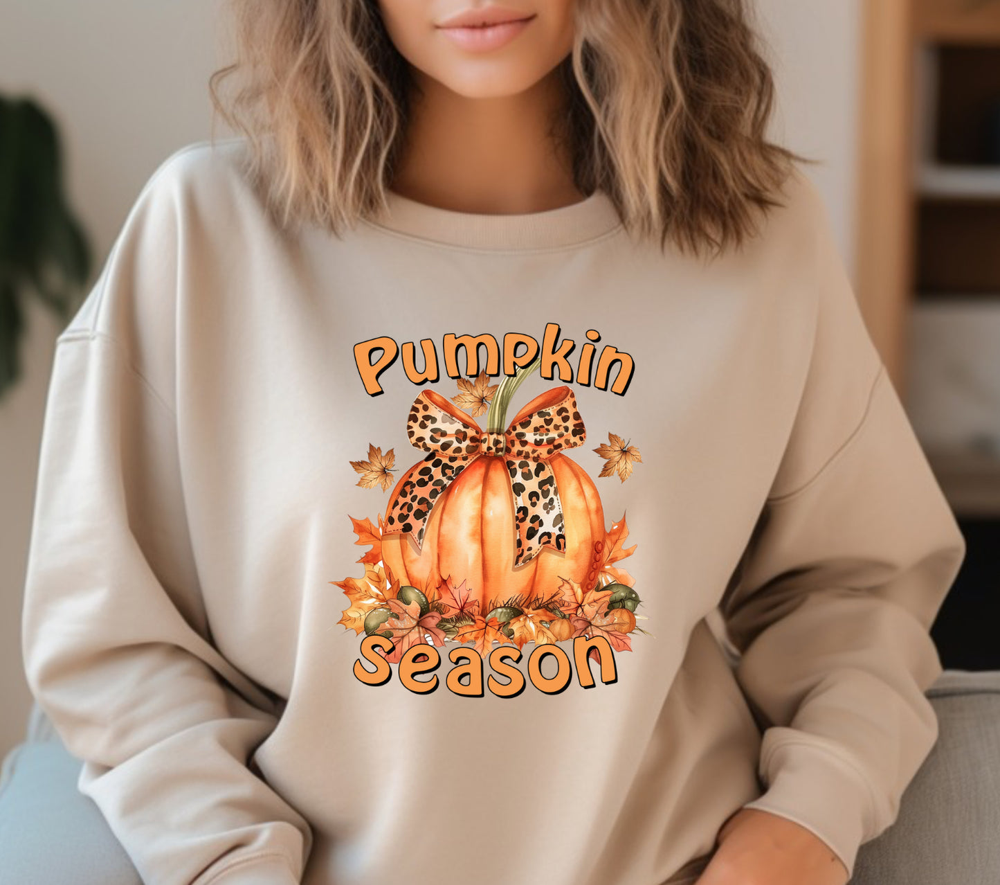 Pumpkin season fall sweatshirt