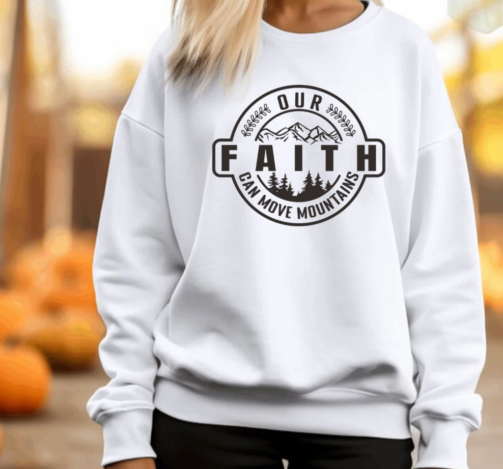 Faith Crewneck sweatshirts