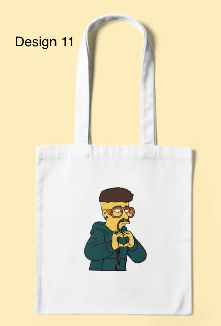 Bad bunny tote bags