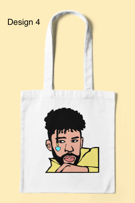 Bad bunny tote bags