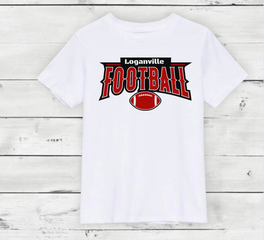 FOOTBALL T-SHIRTS LOGANVILLE