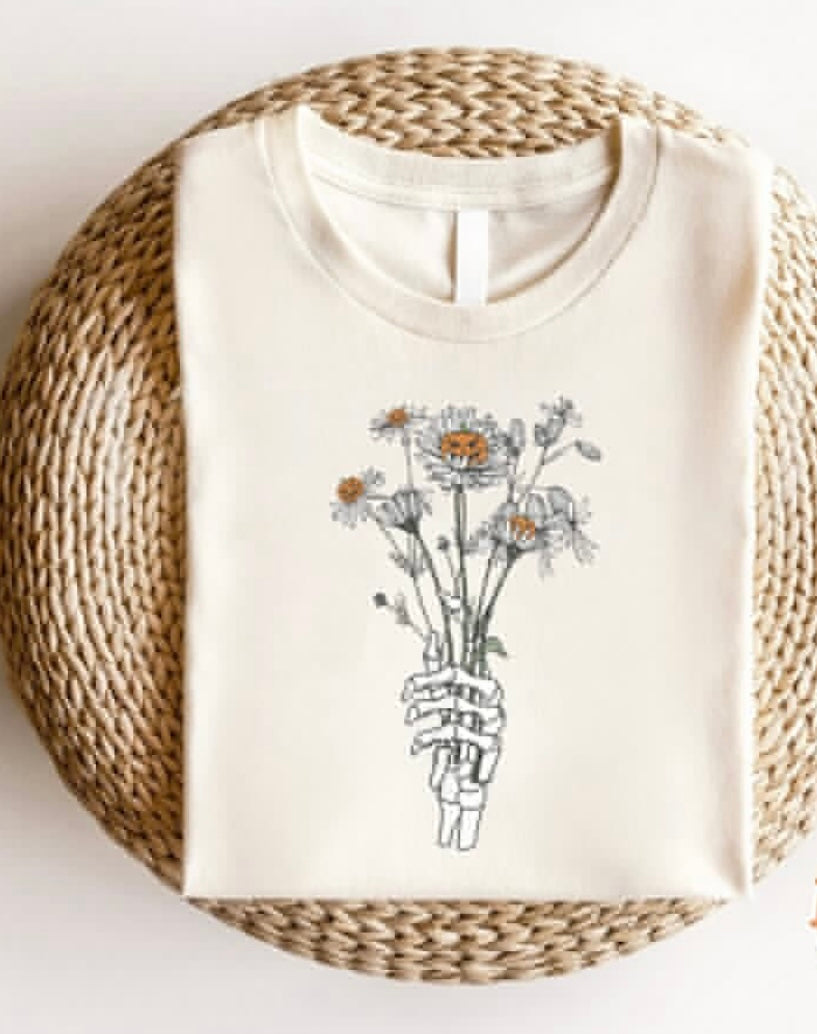 Halloween Flowers T-shirt