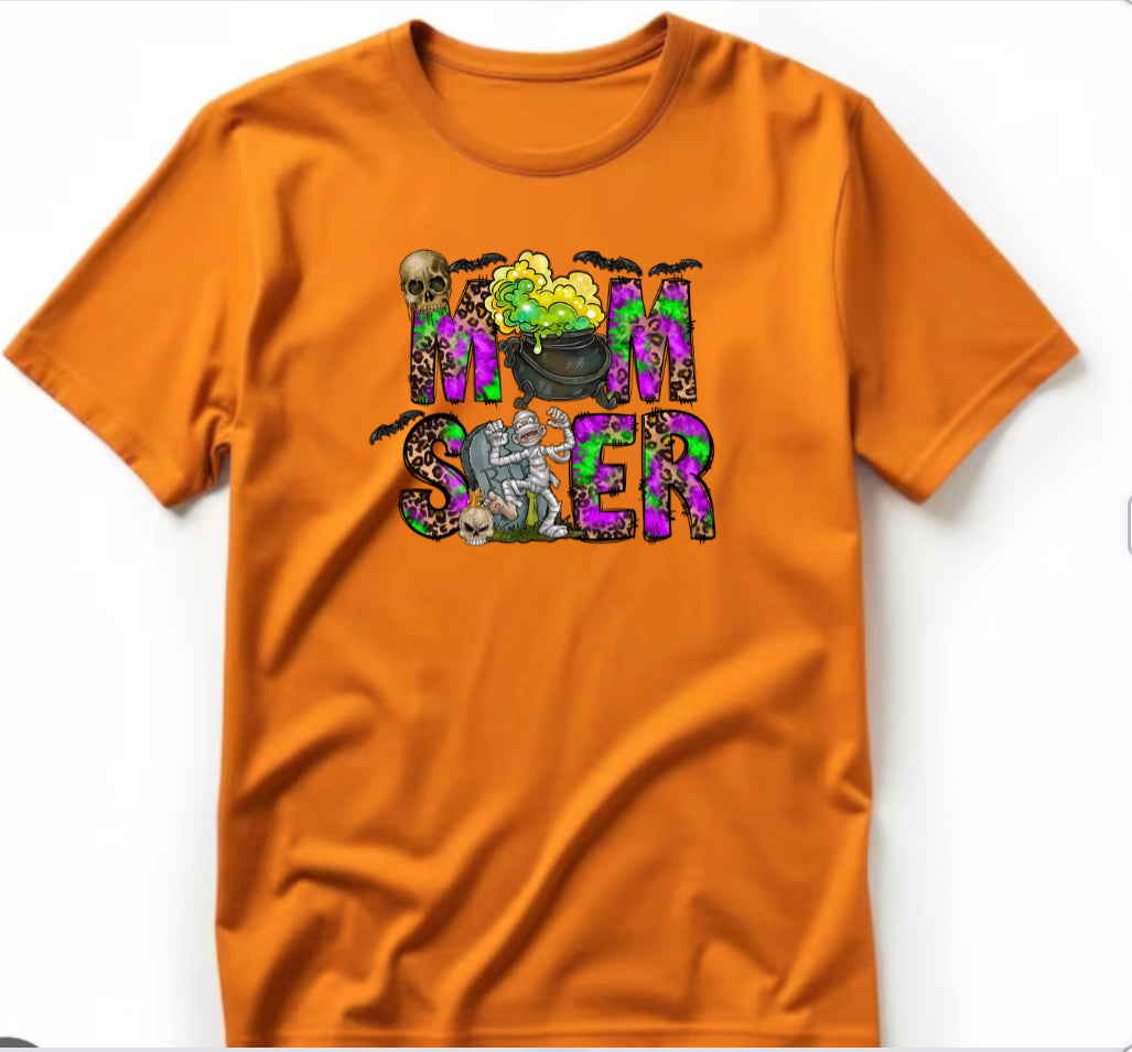 Halloween momster T-shirt