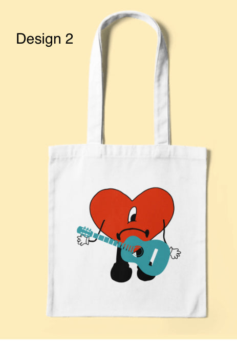 Bad bunny tote bags