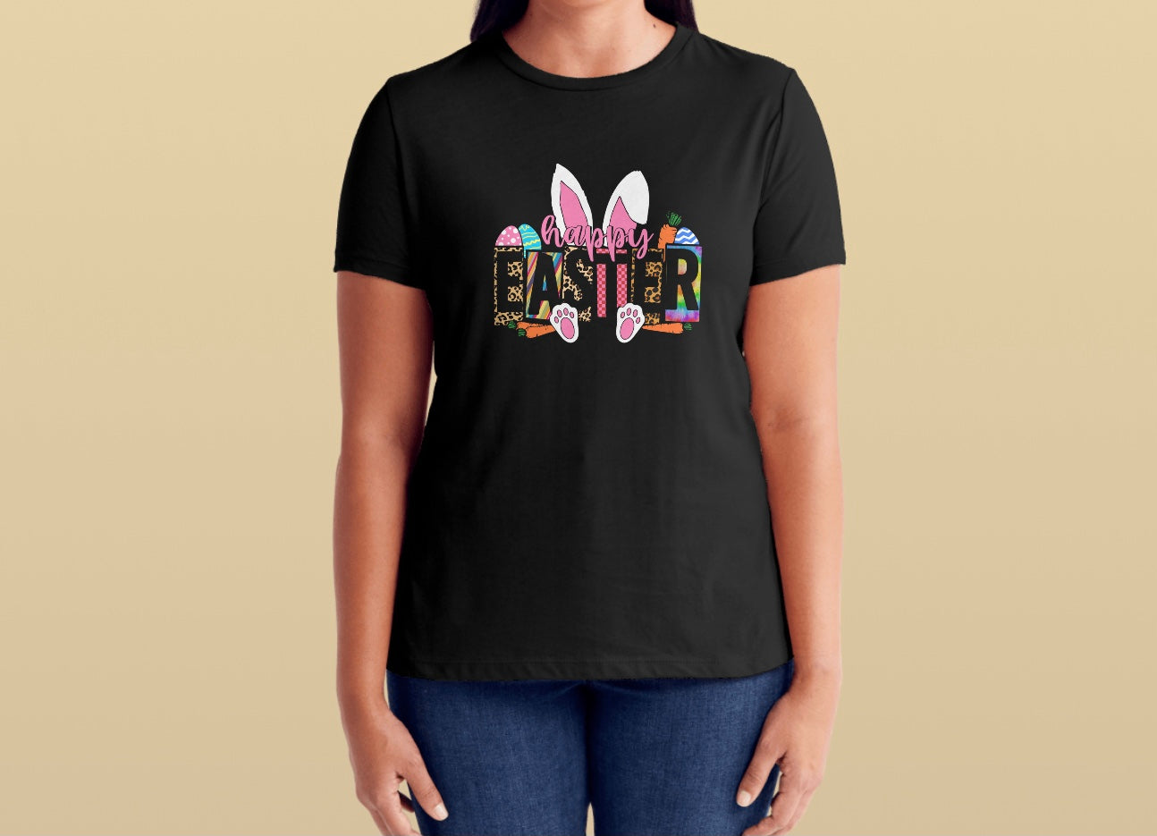 Easter bunny ears T-shirt