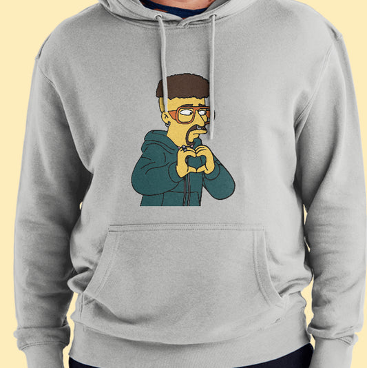 Bad Bunny Simpson Hoodie