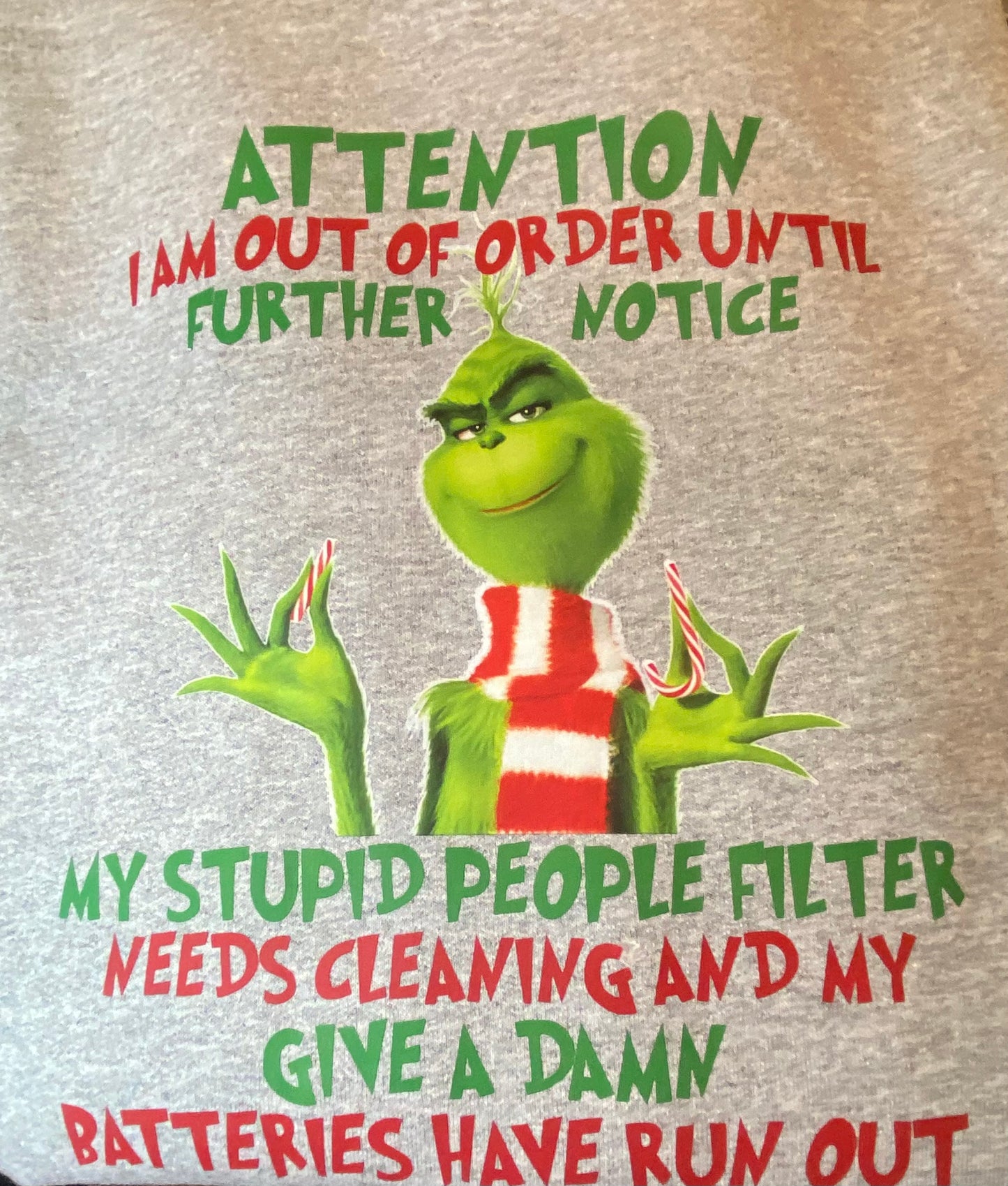 Grinch sweatshirt