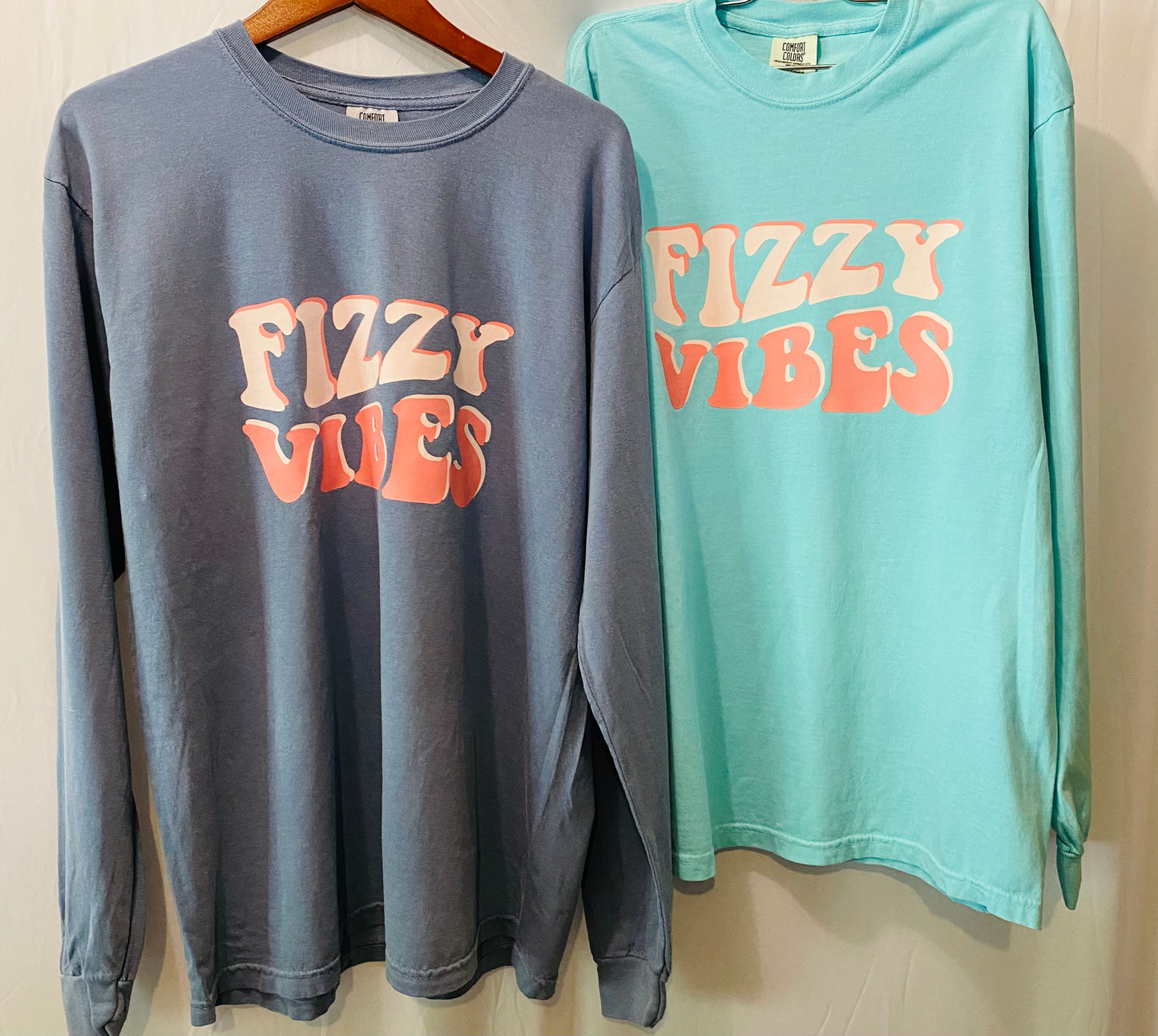 Fizzy Vibes Teal Color Shirt