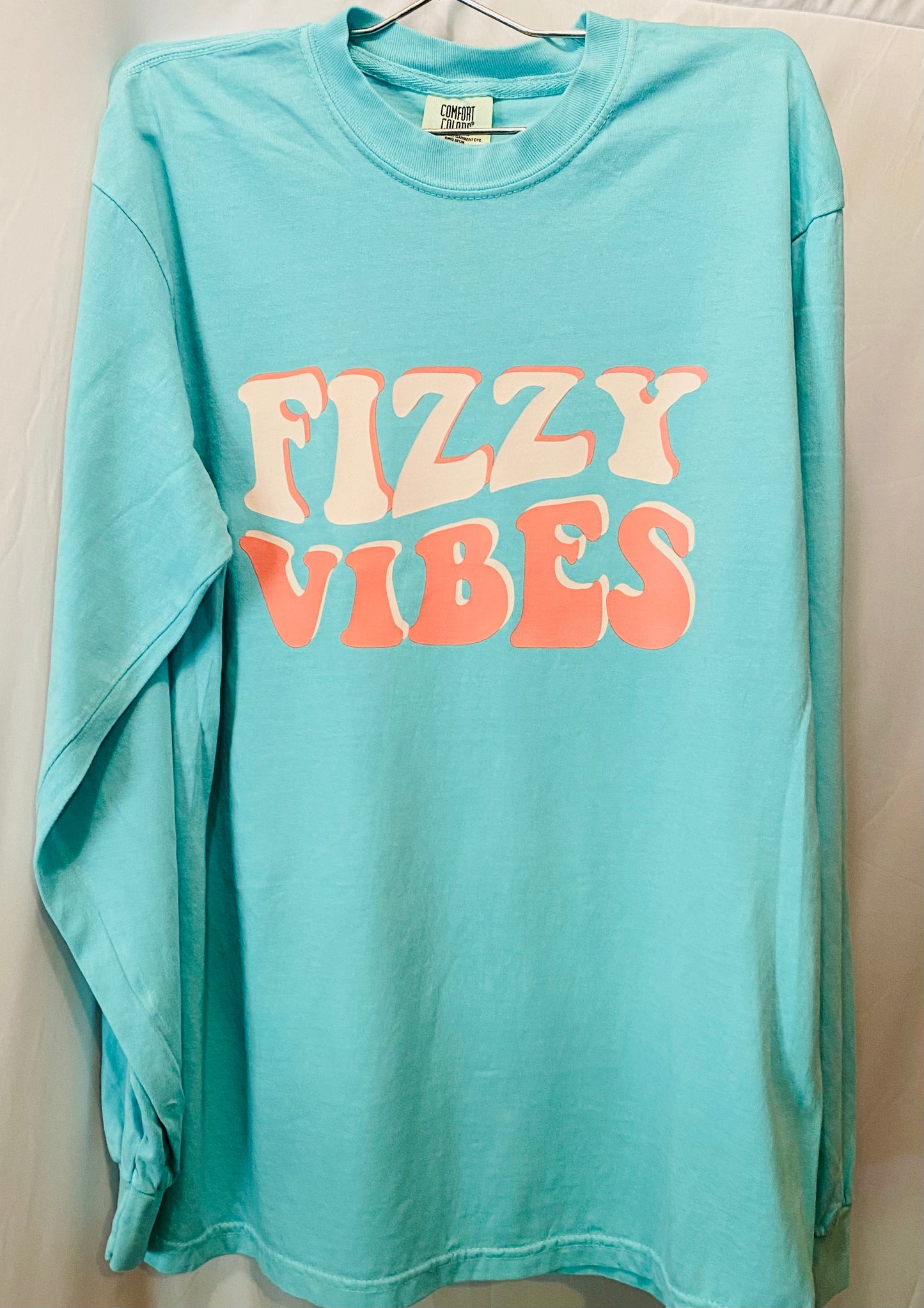 Fizzy Vibes Teal Color Shirt