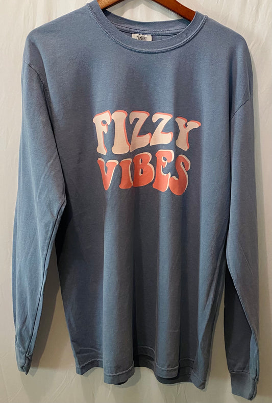 Fizzy Vibes Dark Blue shirt