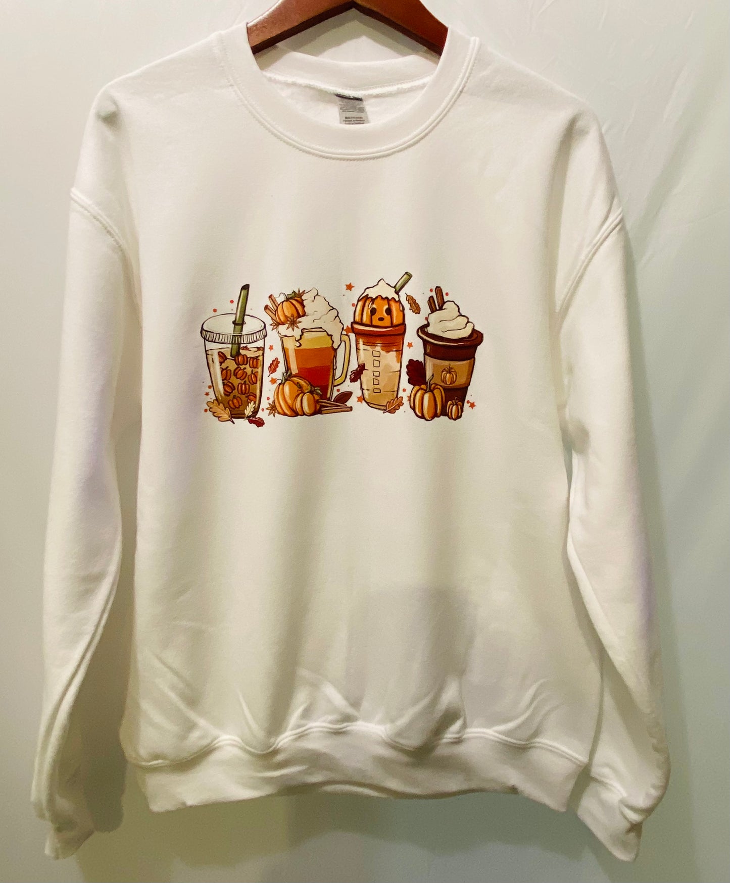 Pumpkin Spice Coffee Sweatshirts