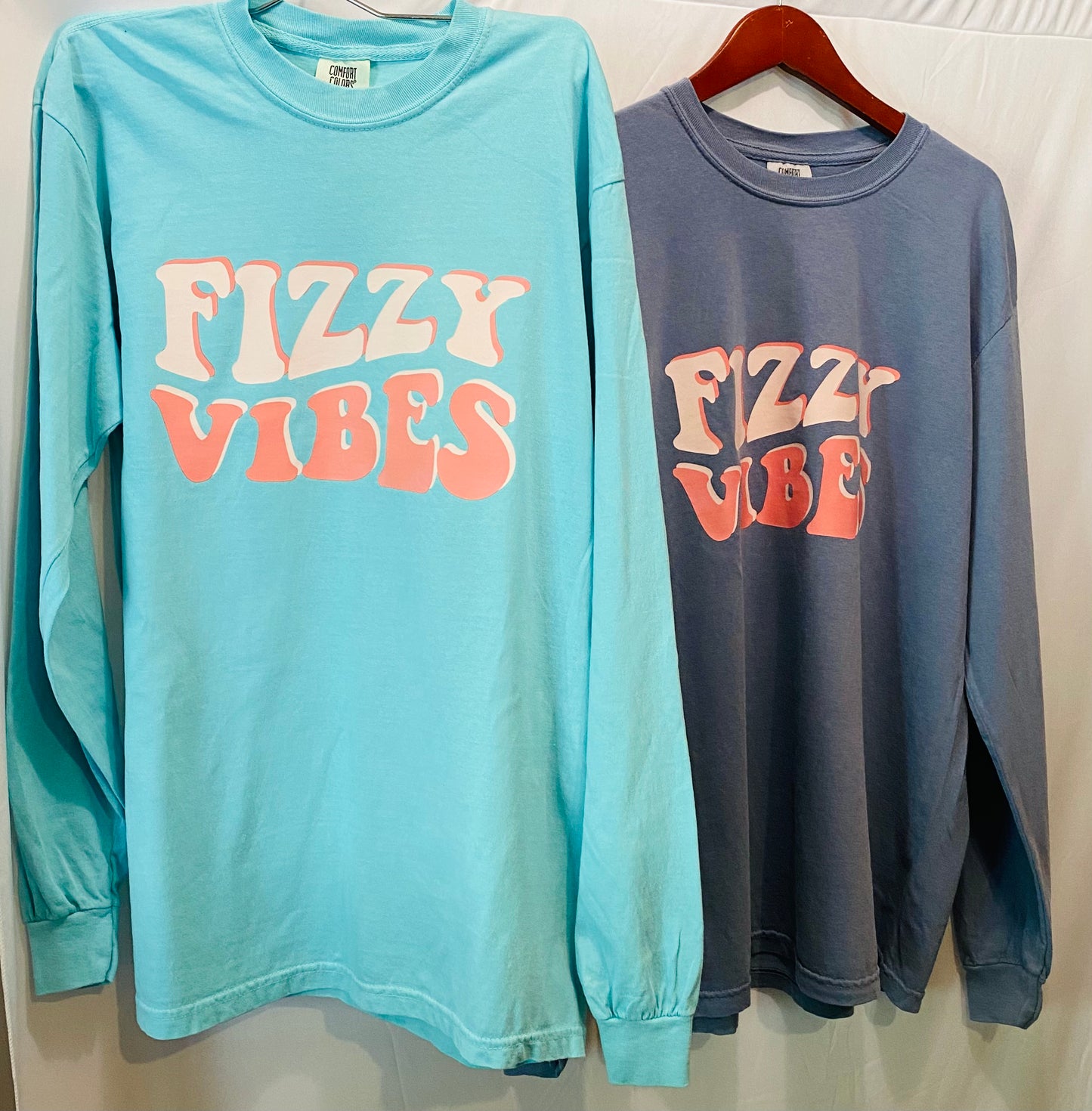 Fizzy Vibes Teal Color Shirt