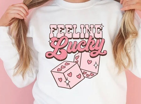 Feeling Lucky sweatshirt or hoodie