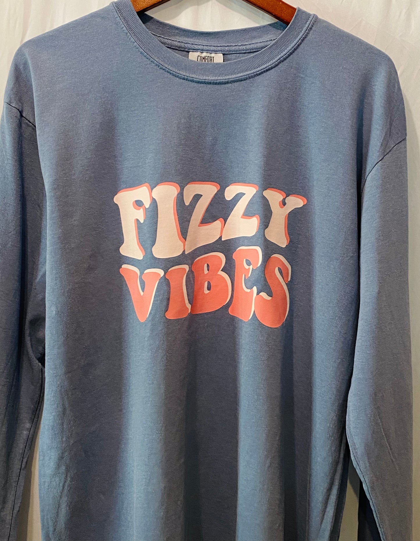 Fizzy Vibes Dark Blue shirt