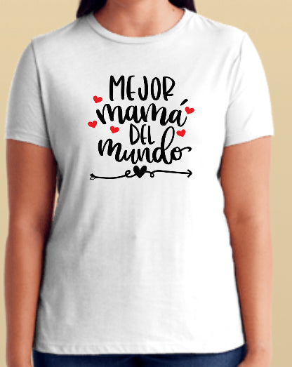 Mejor mamá T-shirt